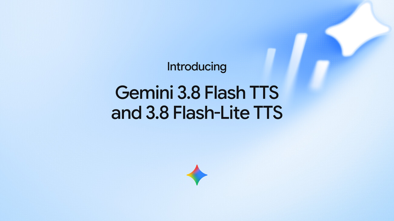 Google 官方博文主图（2026-09-23）：Introducing Gemini 3.8 Flash TTS and 3.8 Flash-Lite TTS